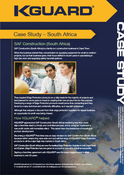 Case Study - Edge Protection Franchise